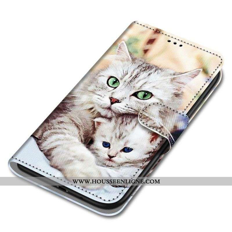 Housse Samsung Galaxy S22 Ultra 5G Famille de Chats