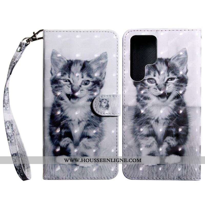 Housse Samsung Galaxy S22 Ultra 5G Ignace le Chaton