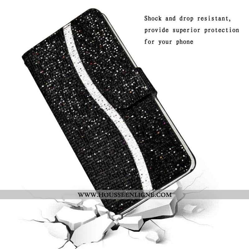 Housse Samsung Galaxy S22 Ultra 5G Paillettes S Design