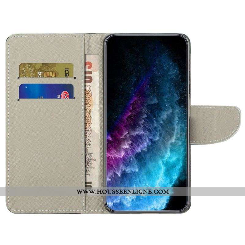 Housse Samsung Galaxy S23 5G Arbre aux Feuilles Vertes