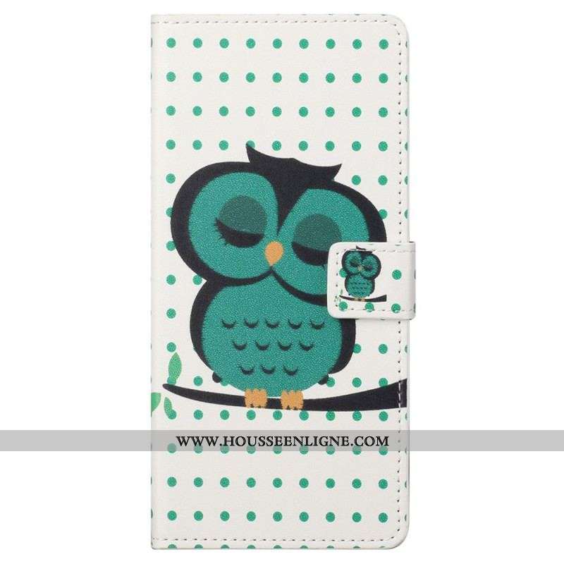 Housse Samsung Galaxy S23 5G Hibou Endormi