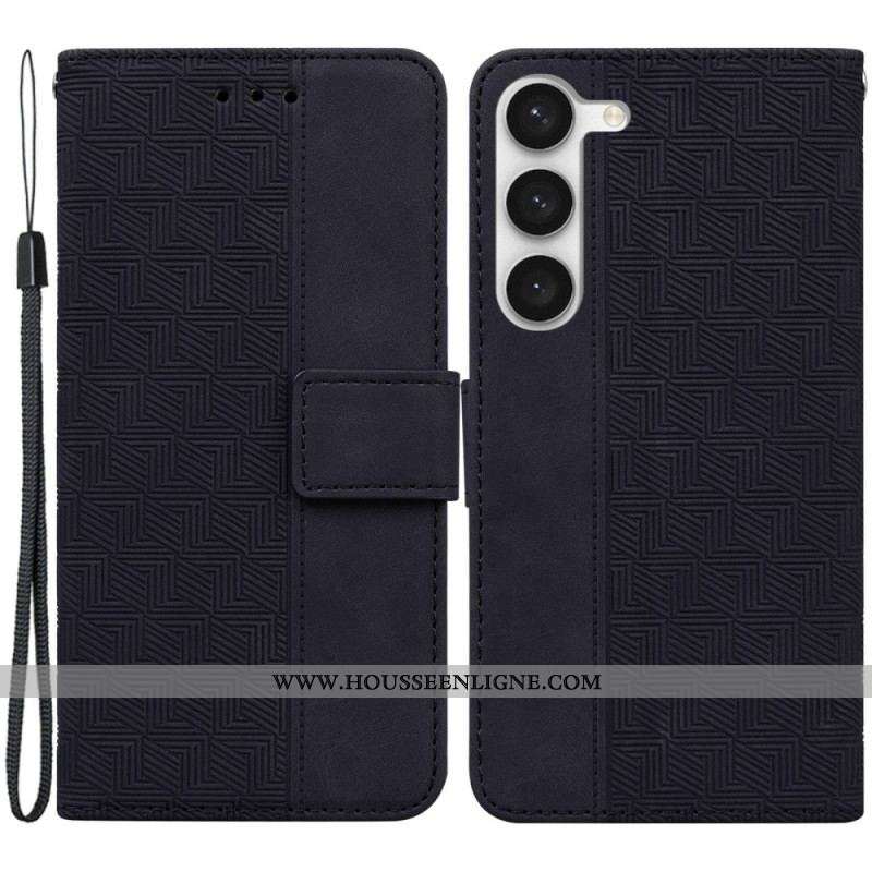 Housse Samsung Galaxy S23 5G Motif à Lanière