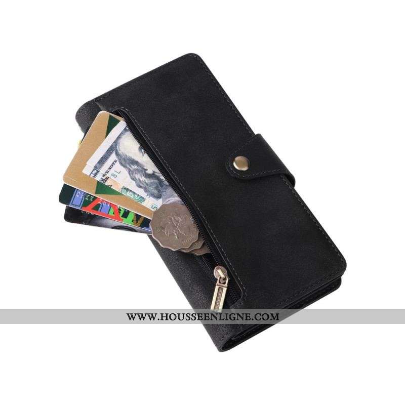 Housse Samsung Galaxy S23 5G Multi-Cartes et Porte-Monnaie