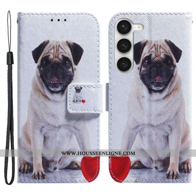 Housse Samsung Galaxy S23 5G Pug Dog