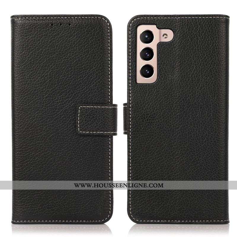 Housse Samsung Galaxy S23 5G Style Cuir Litchi