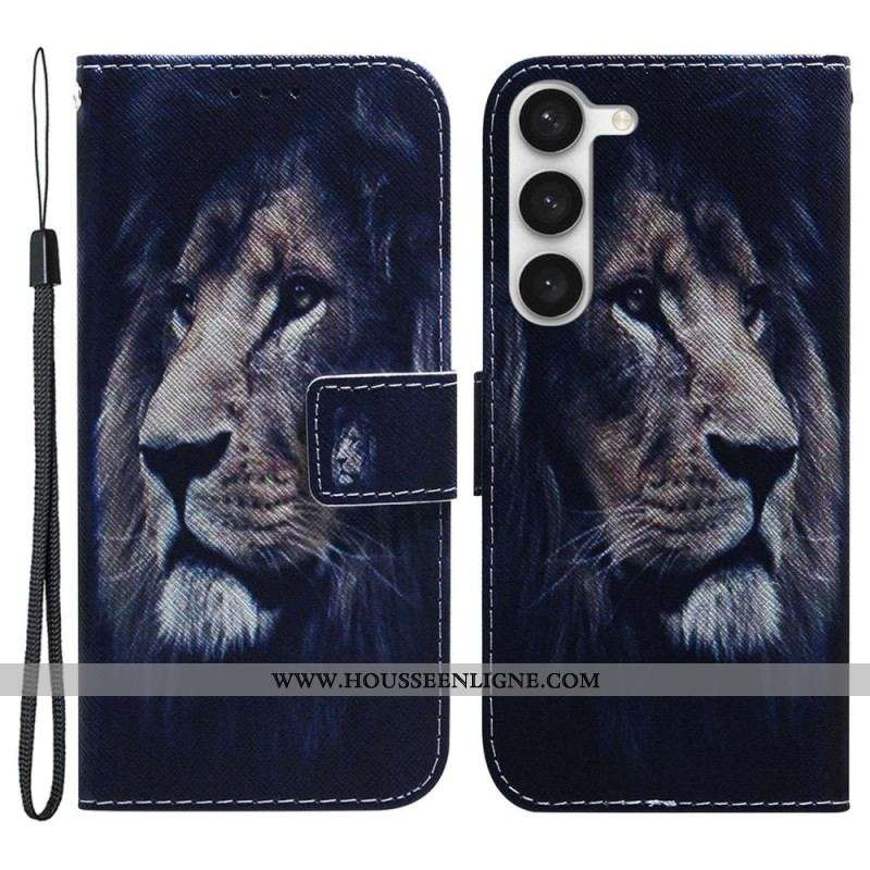 Housse Samsung Galaxy S23 Plus 5G Dreaming Lion