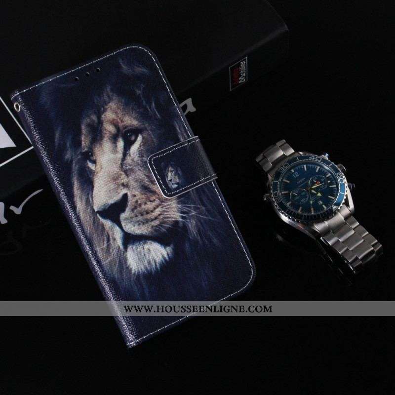 Housse Samsung Galaxy S23 Plus 5G Dreaming Lion