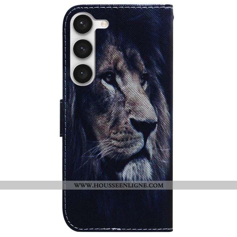 Housse Samsung Galaxy S23 Plus 5G Dreaming Lion