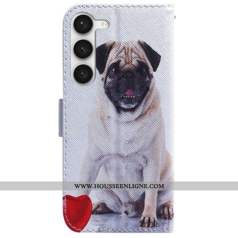 Housse Samsung Galaxy S23 Plus 5G Pug Dog