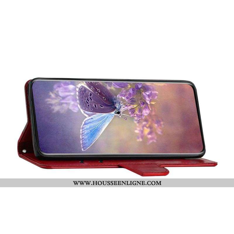 Housse Samsung Galaxy S23 Ultra 5G Bicolore Papillon Baroque