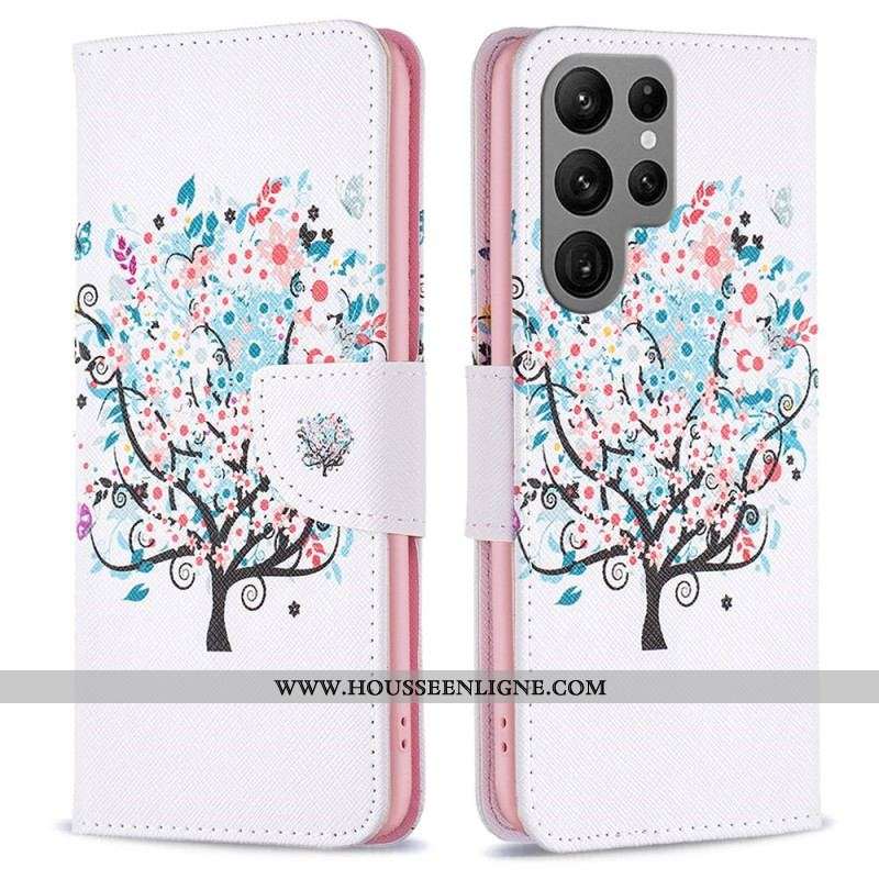 Housse Samsung Galaxy S23 Ultra 5G Flowered Tree