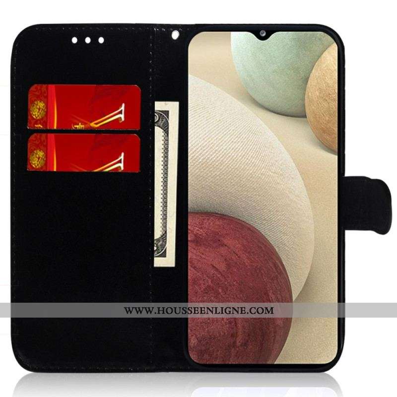 Housse Samsung Galaxy S23 Ultra 5G Miroir et Lanière