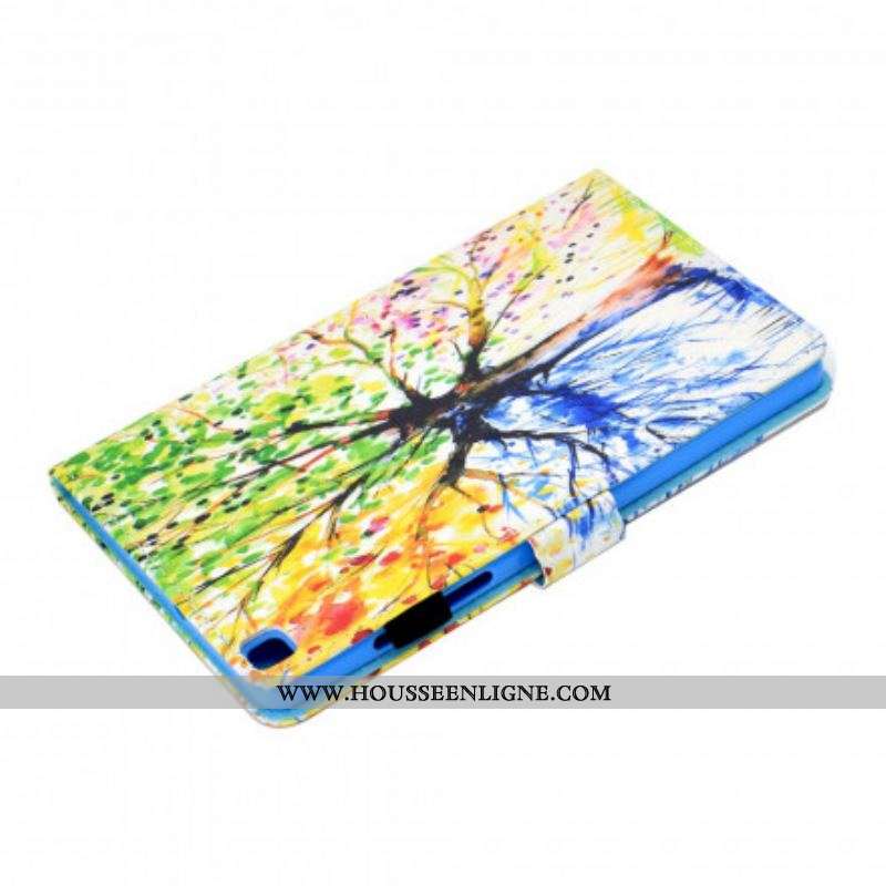 Housse Samsung Galaxy Tab A7 (2020) Arbre Aquarelle