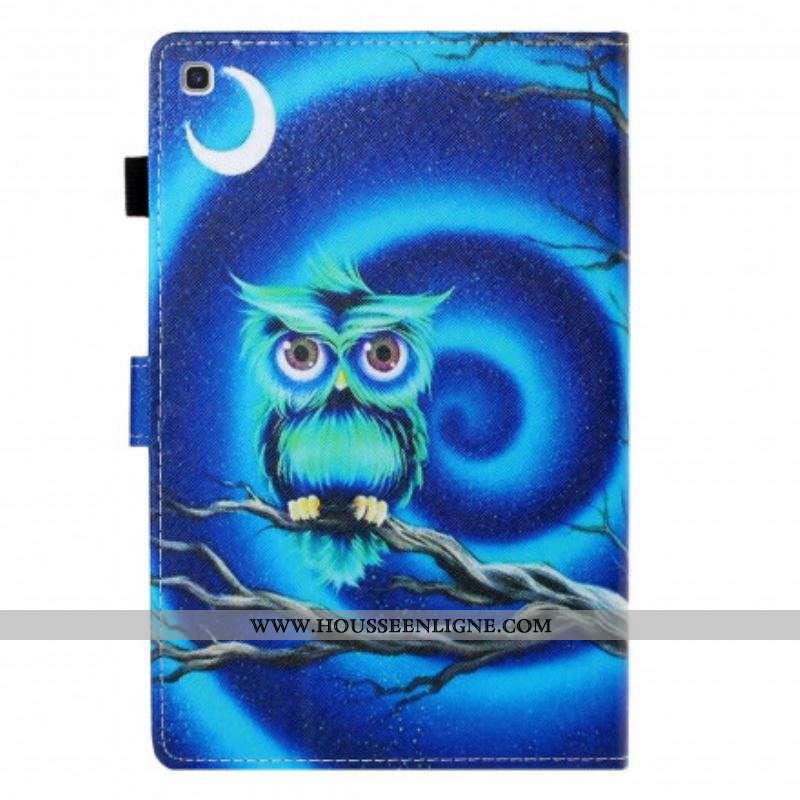 Housse Samsung Galaxy Tab A7 (2020) Drôle de Hibou