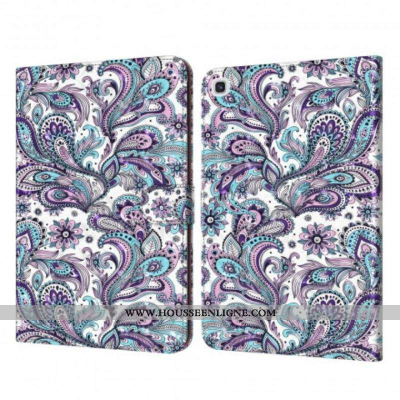 Housse Samsung Galaxy Tab A7 (2020) Motif Cachemire