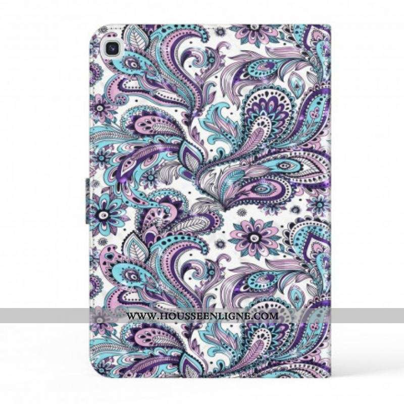 Housse Samsung Galaxy Tab A7 (2020) Motif Cachemire