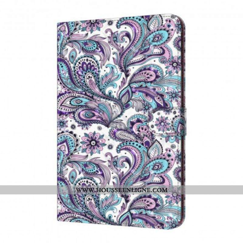 Housse Samsung Galaxy Tab A7 (2020) Motif Cachemire