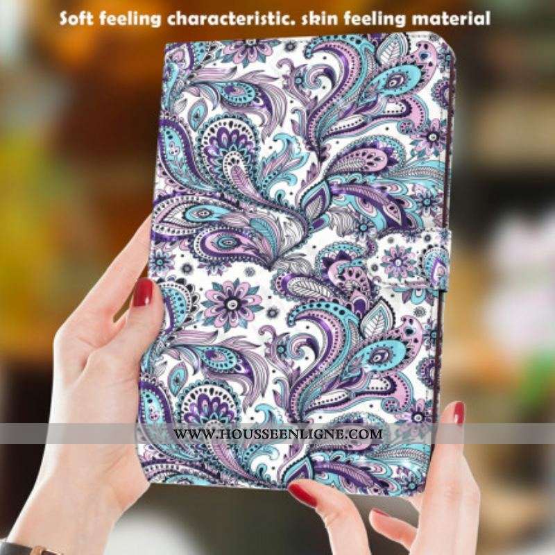 Housse Samsung Galaxy Tab A7 (2020) Motif Cachemire