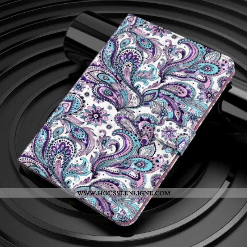 Housse Samsung Galaxy Tab A7 (2020) Motif Cachemire