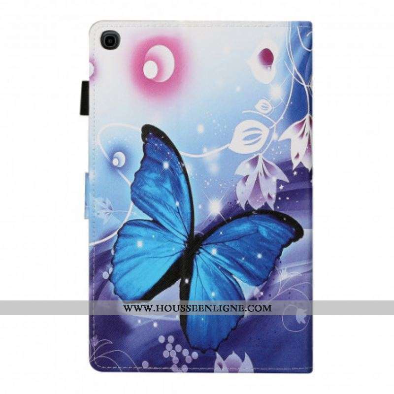 Housse Samsung Galaxy Tab A7 (2020) Papillon Lune