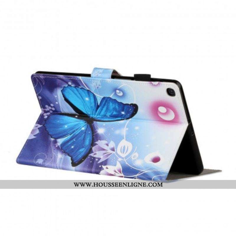 Housse Samsung Galaxy Tab A7 (2020) Papillon Lune