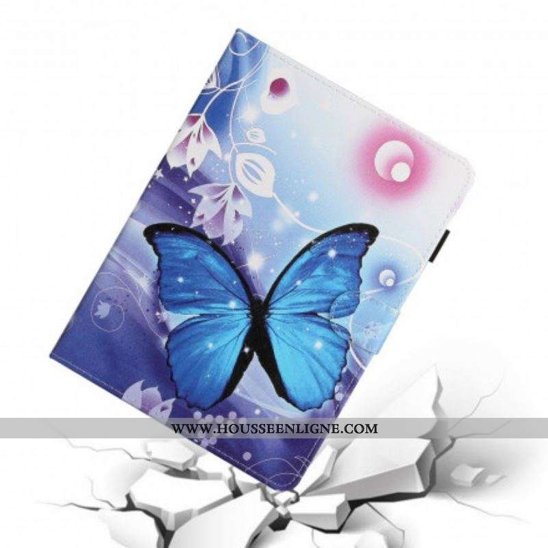 Housse Samsung Galaxy Tab A7 (2020) Papillon Lune