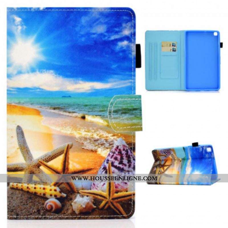 Housse Samsung Galaxy Tab A7 (2020) Plage Fun