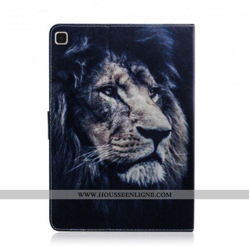 Housse Samsung Galaxy Tab A7 (2020) Tête de Lion