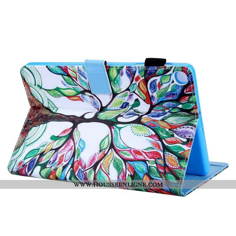 Housse Samsung Galaxy Tab A7 Arbre Multicolore