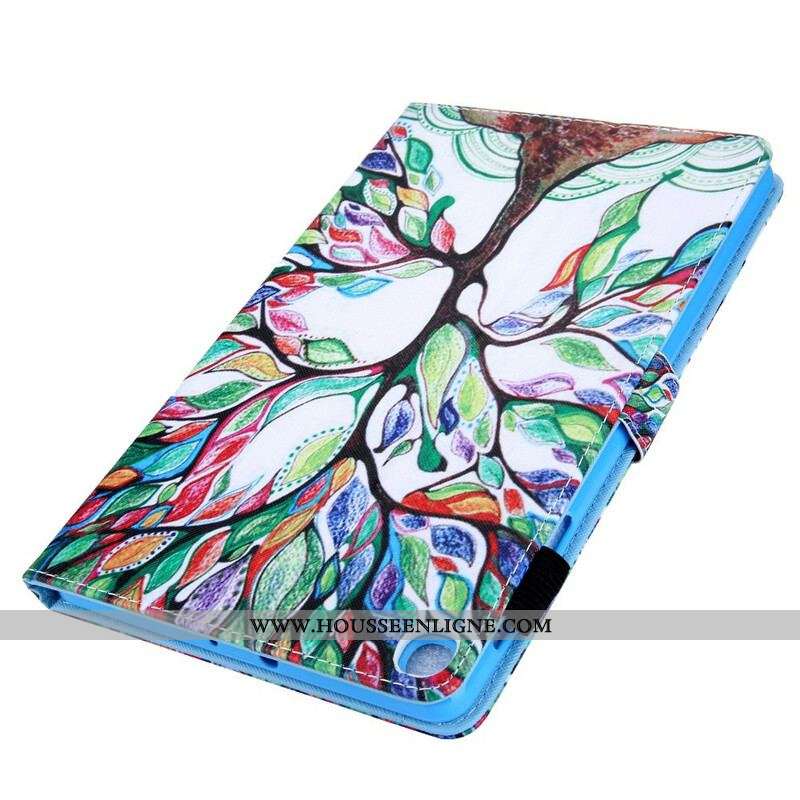 Housse Samsung Galaxy Tab A7 Arbre Multicolore