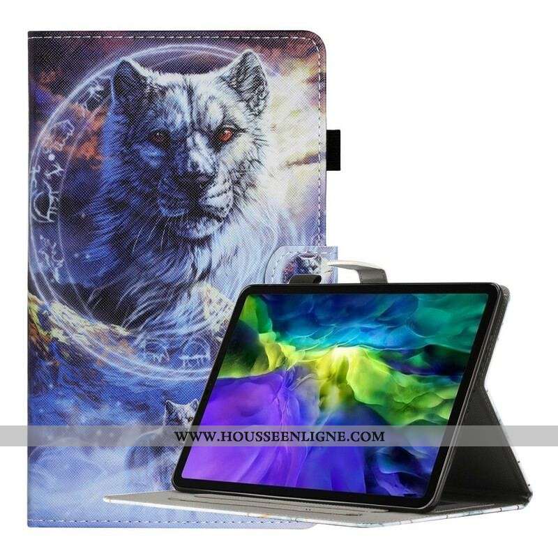 Housse Samsung Galaxy Tab A7 Lite Loup