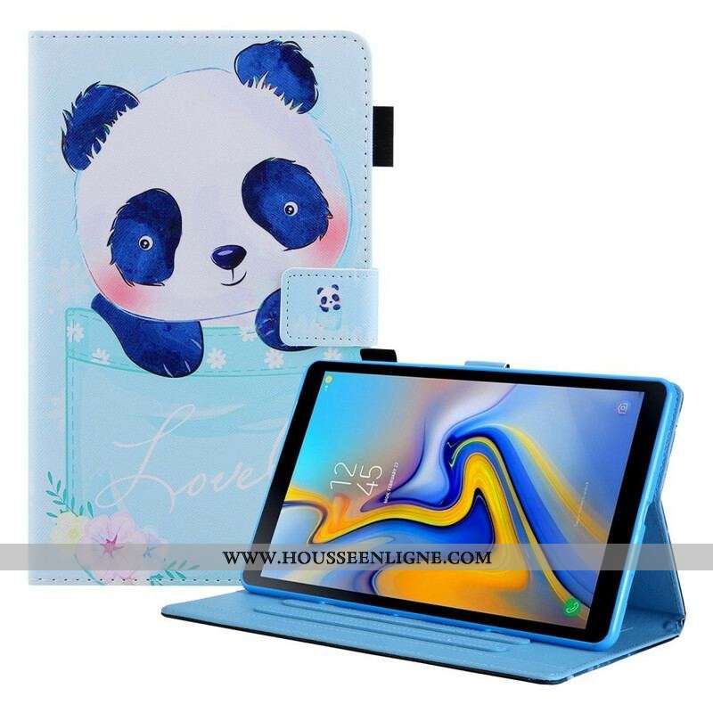 Housse Samsung Galaxy Tab A7 Lite Lovely Panda