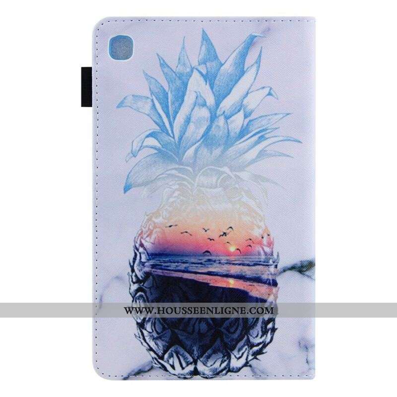 Housse Samsung Galaxy Tab A7 Lite Motif Ananas