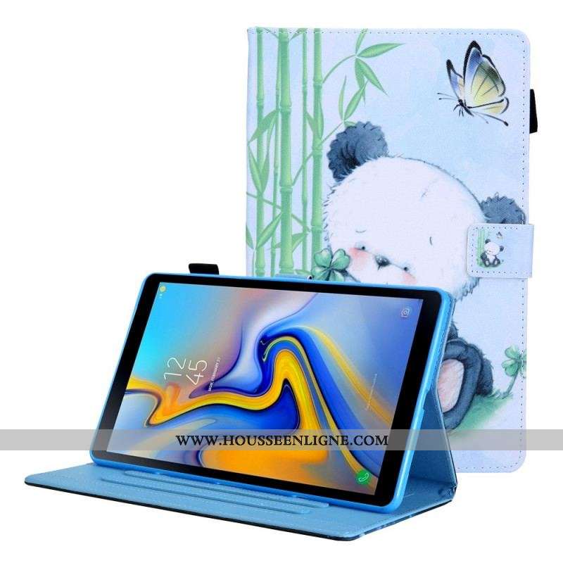 Housse Samsung Galaxy Tab A8 (2021) Panda en Nature