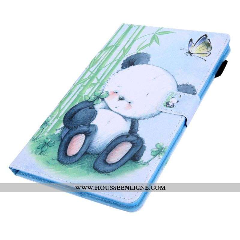 Housse Samsung Galaxy Tab A8 (2021) Panda en Nature