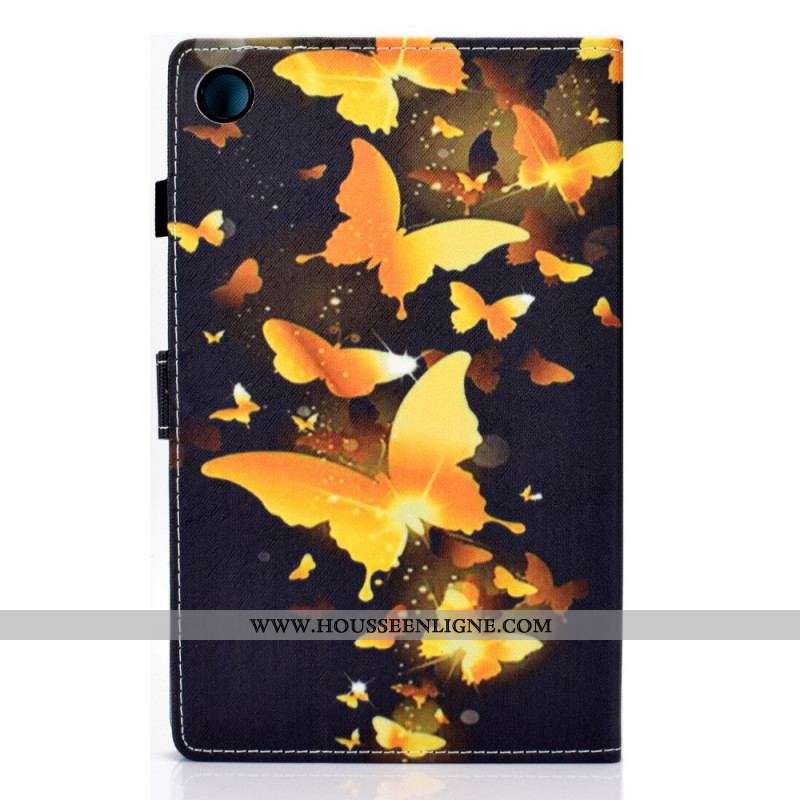 Housse Samsung Galaxy Tab A8 (2021) Papillons Uniques