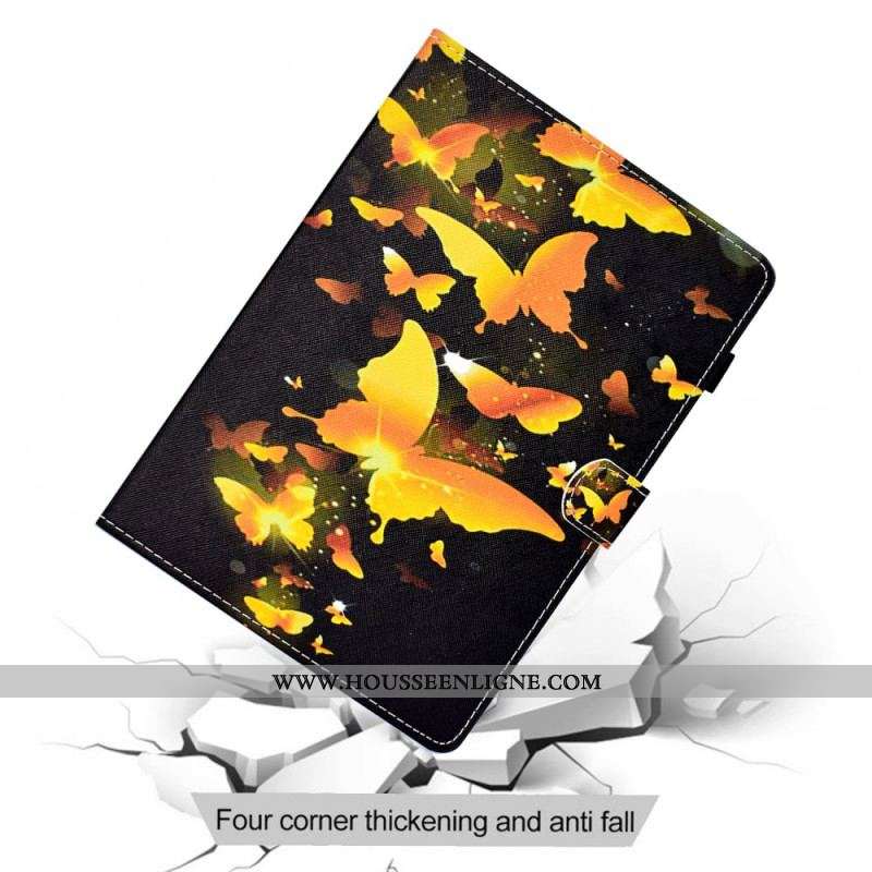 Housse Samsung Galaxy Tab A8 (2021) Papillons Uniques