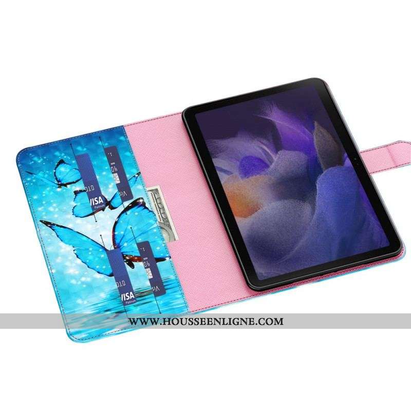 Housse Samsung Galaxy Tab A8 (2021) Papillons