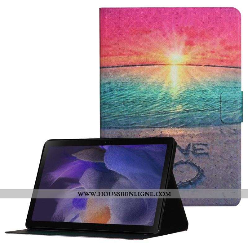 Housse Samsung Galaxy Tab A8 (2021) Sunset Love