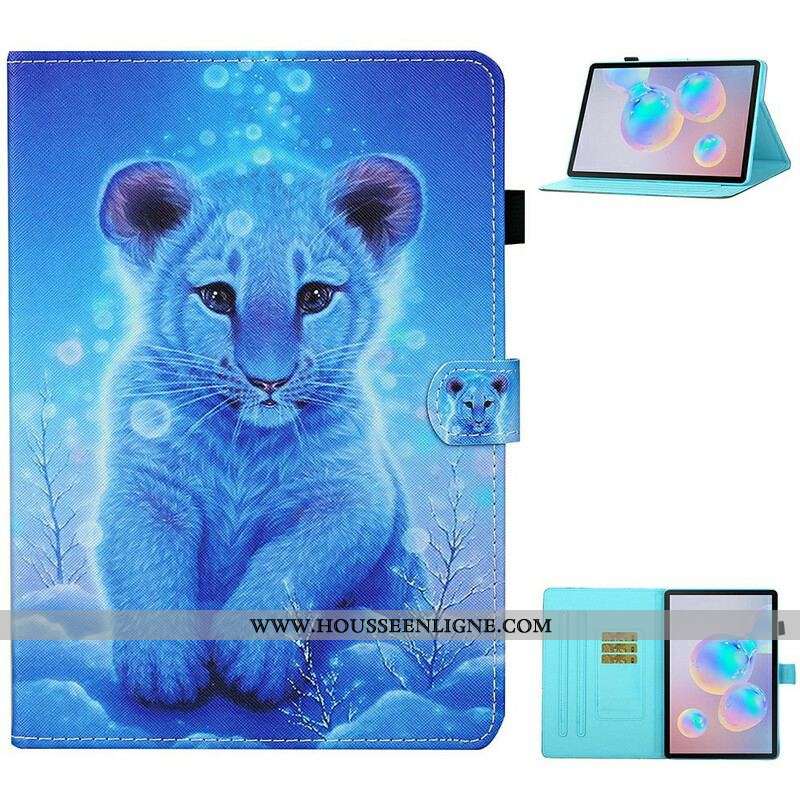 Housse Samsung Galaxy Tab S8 / Tab S7 Bébé Tigre