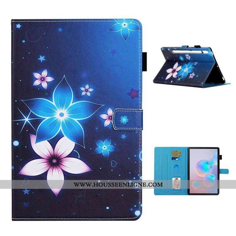 Housse Samsung Galaxy Tab S8 / Tab S7 Florale