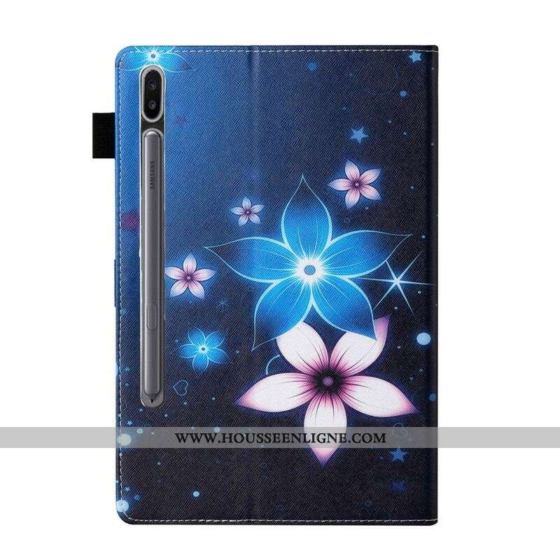 Housse Samsung Galaxy Tab S8 / Tab S7 Florale