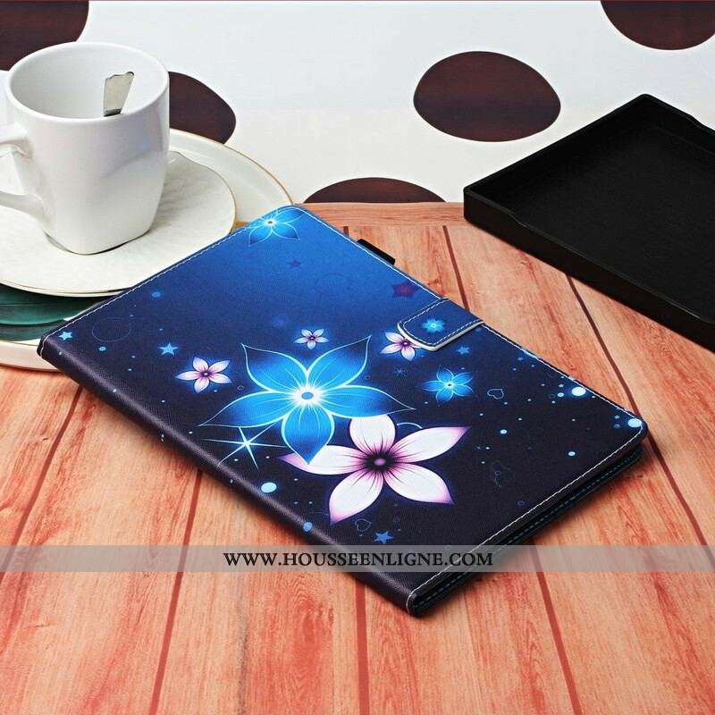 Housse Samsung Galaxy Tab S8 / Tab S7 Florale