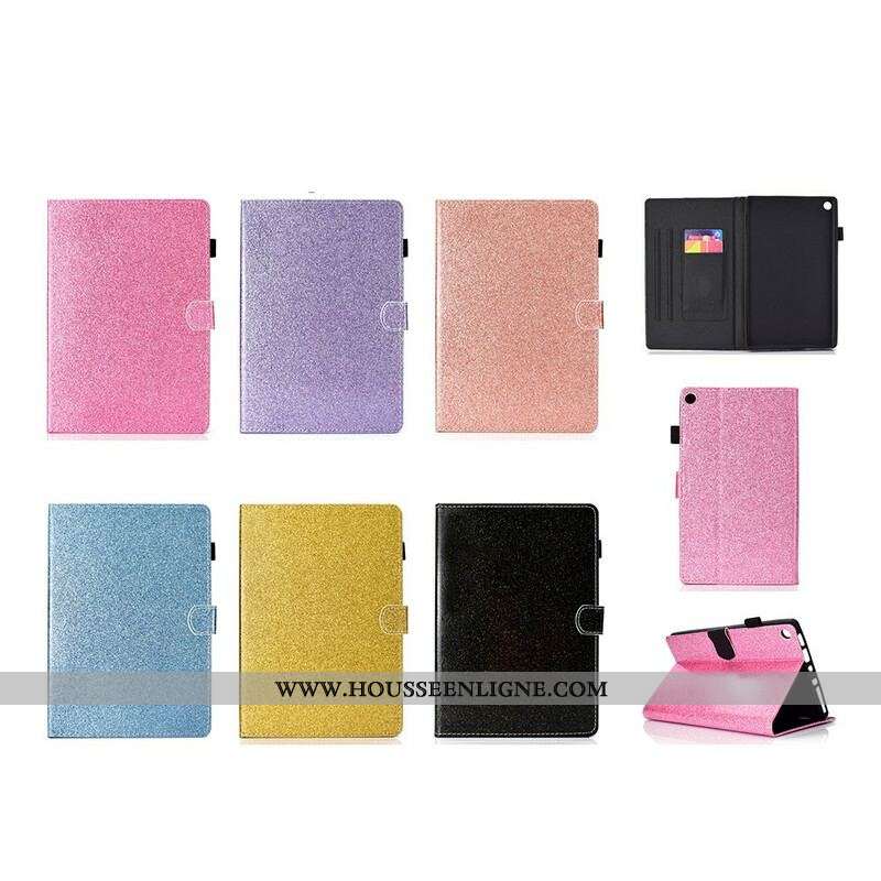 Housse Samsung Galaxy Tab S8 / Tab S7 Paillettes Éclatantes