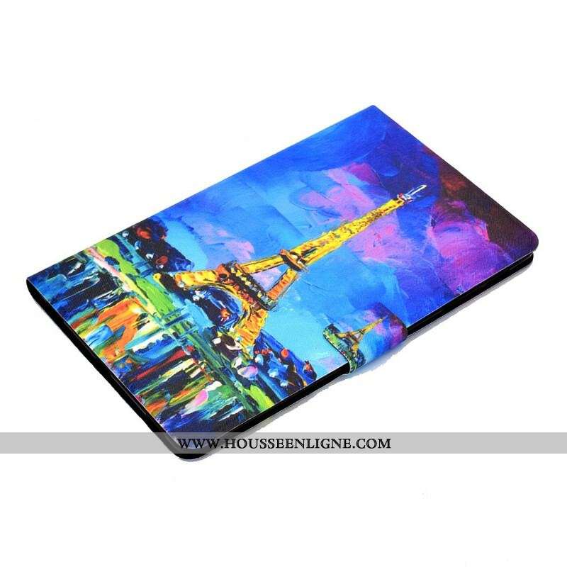 Housse Samsung Galaxy Tab S8 / Tab S7 Tour Eiffel