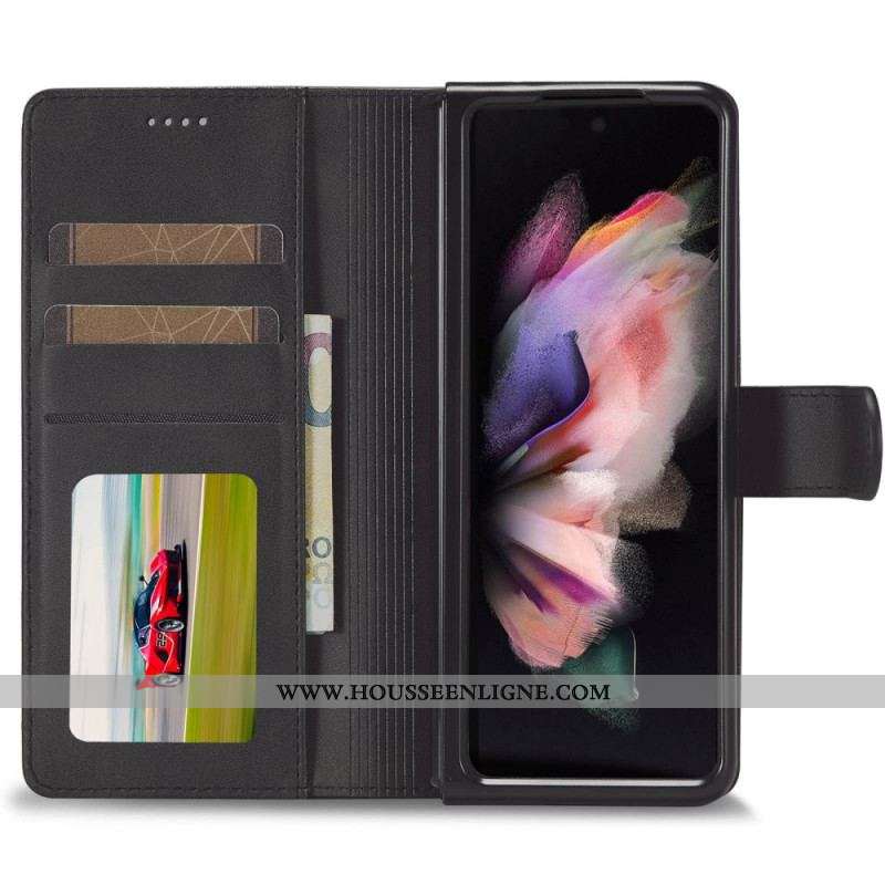 Housse Samsung Galaxy Z Fold 4 LC. IMEEKE Simili Cuir Classique