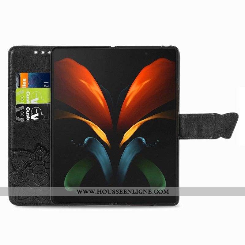 Housse Samsung Galaxy Z Fold 4 Papillon Géant