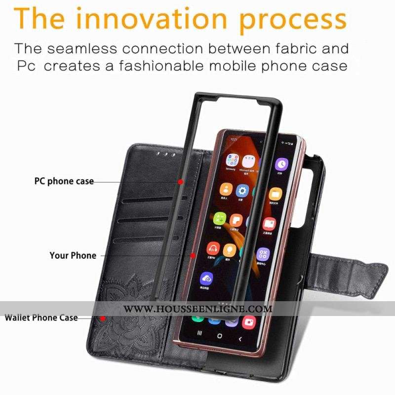 Housse Samsung Galaxy Z Fold 4 Papillon Géant