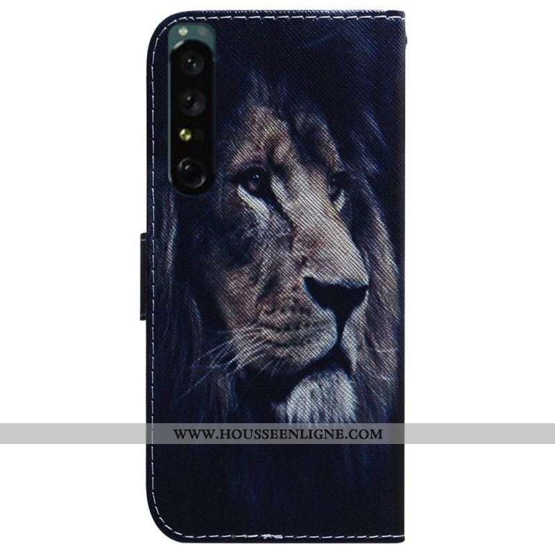 Housse Sony Xperia 1 IV Dreaming Lion