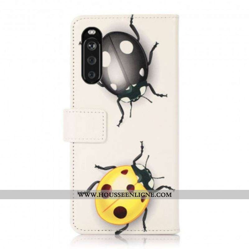 Housse Sony Xperia 10 III Coccinelles